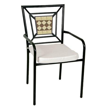 Stackable chair mosaic