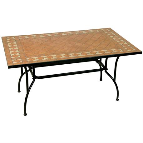 Rectangular table mosaic 80X120 cm