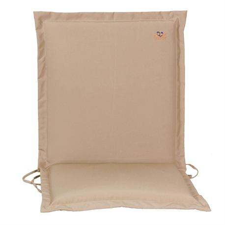 Μαξιλάρι μπέζ, χαμηλή  πλάτη 96 εκ.