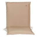 Cushion beige low back 96 cm