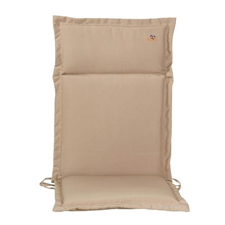 Μαξιλάρι μπέζ, ψηλή πλάτη 114 εκ.  