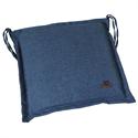 Cushion blue seat 40X43 cm