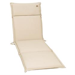 Cushion ecru for lounger 196X58 cm