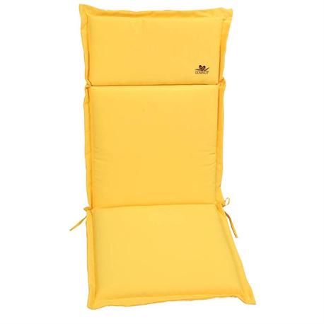 Cushion yellow hi back 114 cm