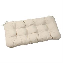 Thick beige cushion seat 112X55 cm