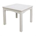 Square coffee table White 50x50 cm