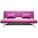 Sofa-bed fabric purple