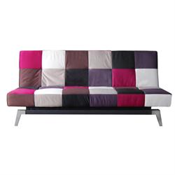 Sofa-bed fabric patchwork