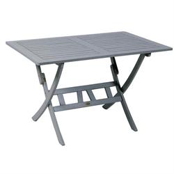 Rectangular folding table Light gray 70x120 cm