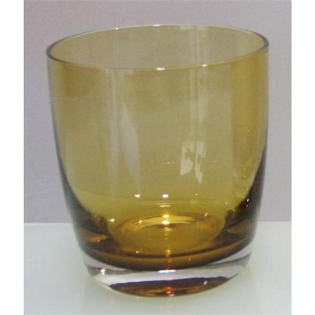 Xειροποίητα ποτήρια ουίσκι Irid Amber