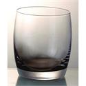 Handmade whiskey glass Smoke Half