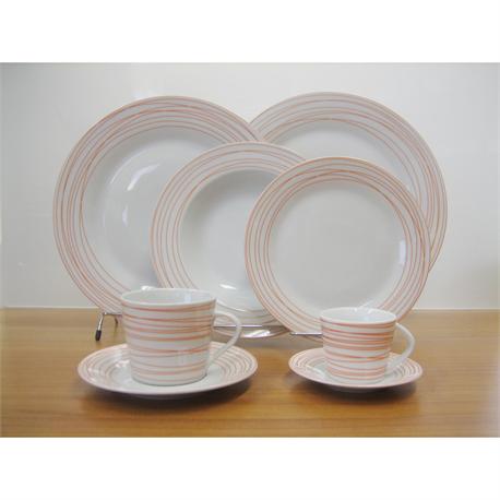 Σετ φαγητού 20τεμ.Alinea Orange