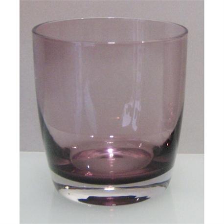 Whiskey glass Irid purpple