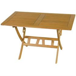 Rectangular folding table Acacia Wood 70x120 cm