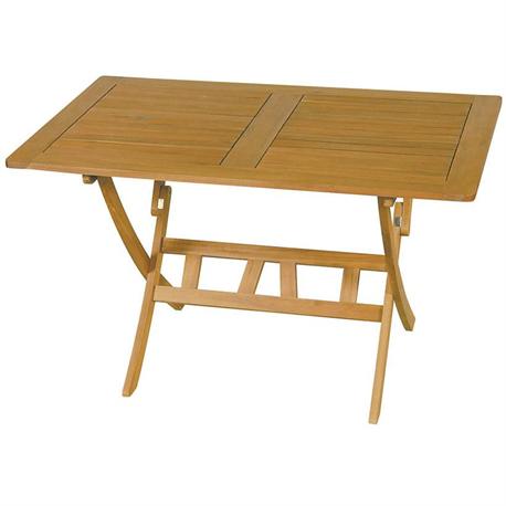 Τραπέζι παραλ/μο πτυσσόμενο Ακακία 85x150 εκ