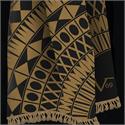 V19.69 Italia , Towel - Pareo - Throw 90Χ170 TRAIBAL GOLD