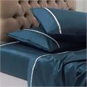 V19.69 Italia , pillow cases 2 - 50Χ70  - COLORI  INDACO 