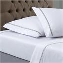 V19.69 Italia , Single bedsheet 190Χ280 cm-COLORI BIANCO