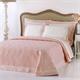 V19.69 Italia , Bedspread double 240X260 + 2 pillow cases - GRAMMA Pink
