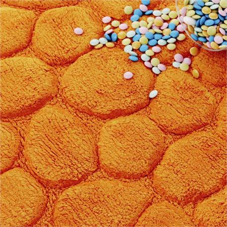 ΤΑΠΕΤΟ ΜΠΑΝΙΟΥ  60x100cm - STONES Orange