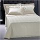 Set Bedspread+Set bedsheets double 7 Pcs. STRAND CREAM