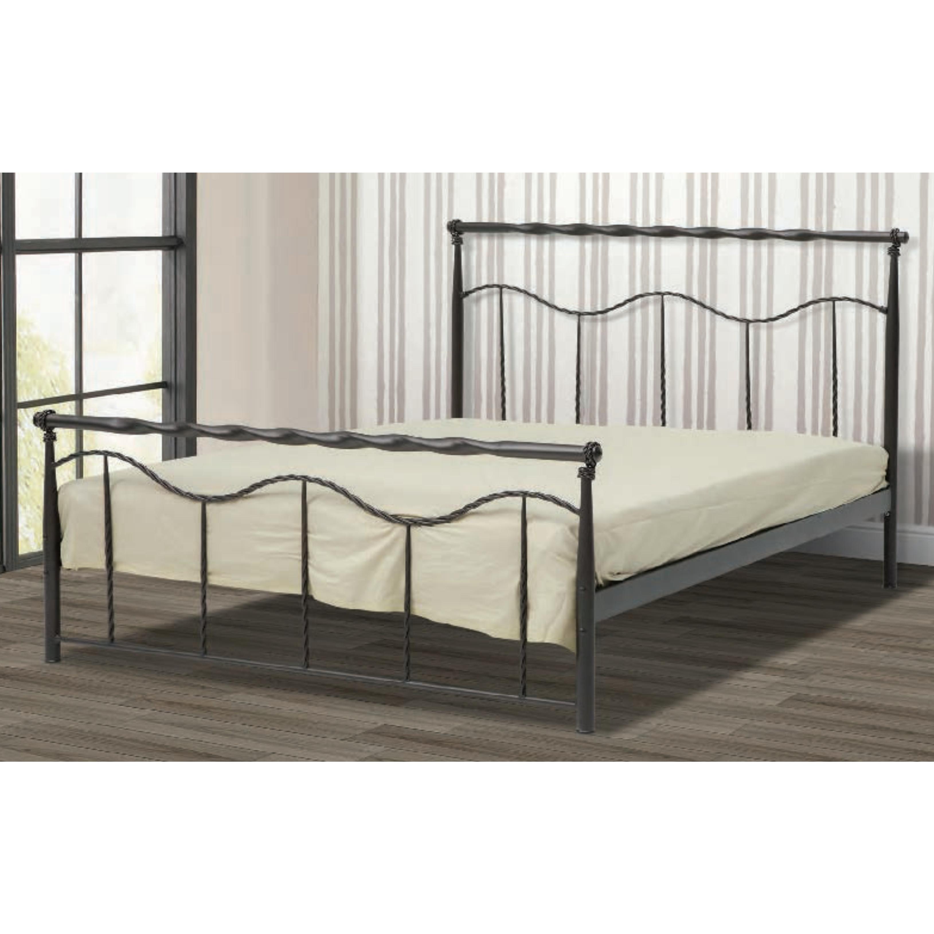 Iron Double bed IOS 160X200 cm