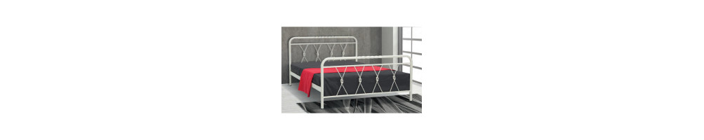 Iron Double bed SERIFOS 160X200 cm
