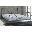 Iron Single bed SYROS 90X200 cm