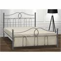 Iron Double bed KYTHNOS 160X200 cm