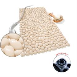 Nonskid bath mat ecru 37,5X74 cm