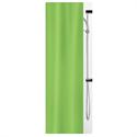 Fabric shower curtain green 100% polyester 180X200 cm
