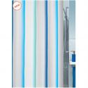 Fabric shower curtain striped 100% polyester 180X200 cm