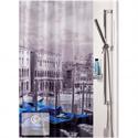 Fabric shower curtain Venice 100% polyester 180X200 cm