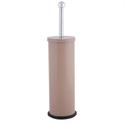 Metallic toilet brush beige