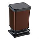 Medium bin 20lt brown