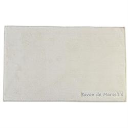 Polyester χαλάκι μπάνιου Marseille ivory 50Χ80 cm