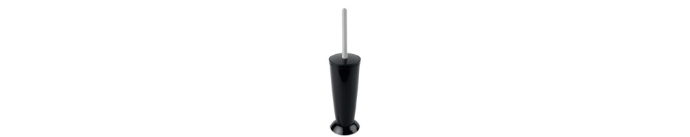 Toilet brush plastic black
