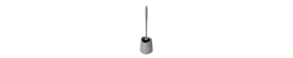 Toilet brush plastic beige