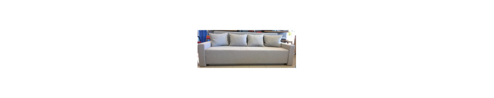 Sofa bed SALMA with arms 220X80 cm