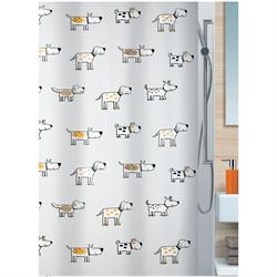 Shower curtain puppy 100% peva 180X200 cm