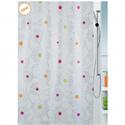 Shower curtain daisy 100% peva 180X200 cm