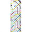 Shower curtain underground 100% peva 180X200 cm