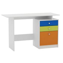 Desk white-multicolor 120Χ48Χ76