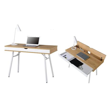 Γραφείο λεύκο-φυσικό 115Χ55Χ75