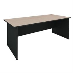 Desk grey-beech 120Χ70Χ74