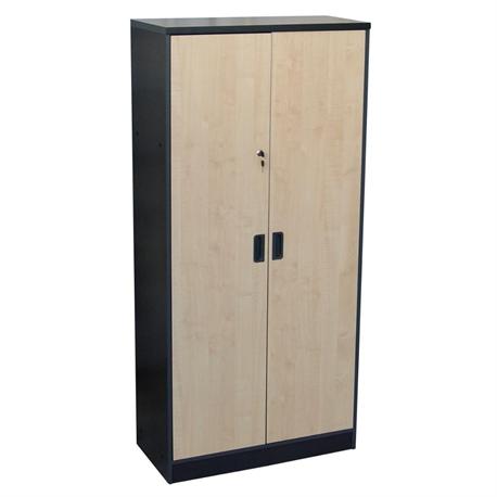 Office closet  grey-beech 80Χ40Χ172