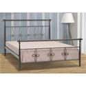Iron Single bed AMORGOS 90X200 cm
