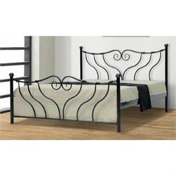 Iron Double bed DONOUSA 160X200 cm