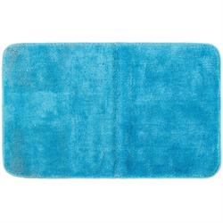 Χαλάκι μπάνιου Plain turquise 100% polyester 50X80 cm