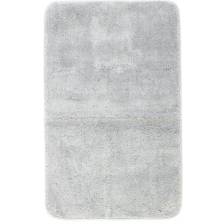 Bathmats Plain grey 100% polyester 50X80 cm